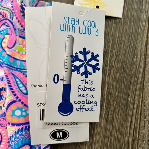 Lulu B Paisley UPF 50+ Sleeveless Zip Neck Dress NWT Medium new with tags resort - Picture 7 of 11